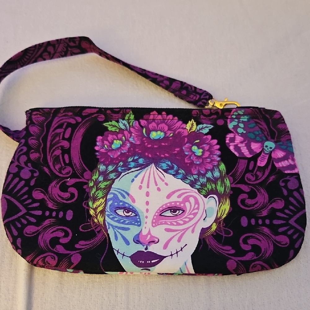 Gothic Handmade Makeup Pouch Purse Bag